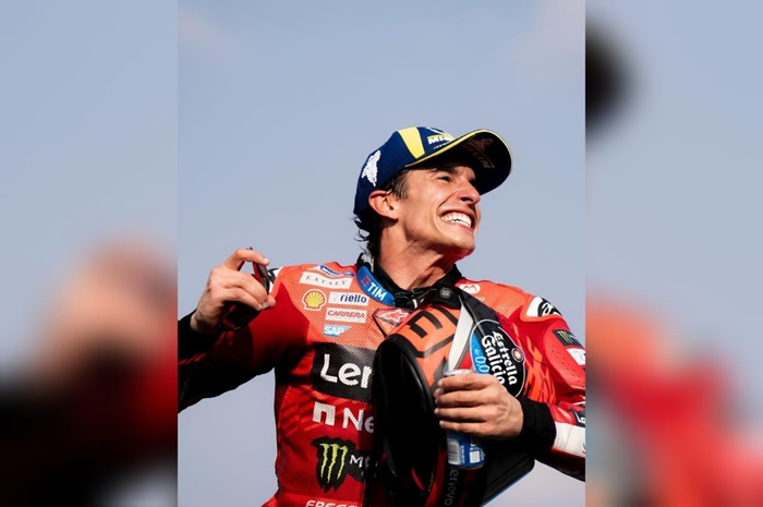 Marc Marquez, pemenang MotoGP Thailand 2025 donasikan semua hadiah dan bonus yang didapatnya.