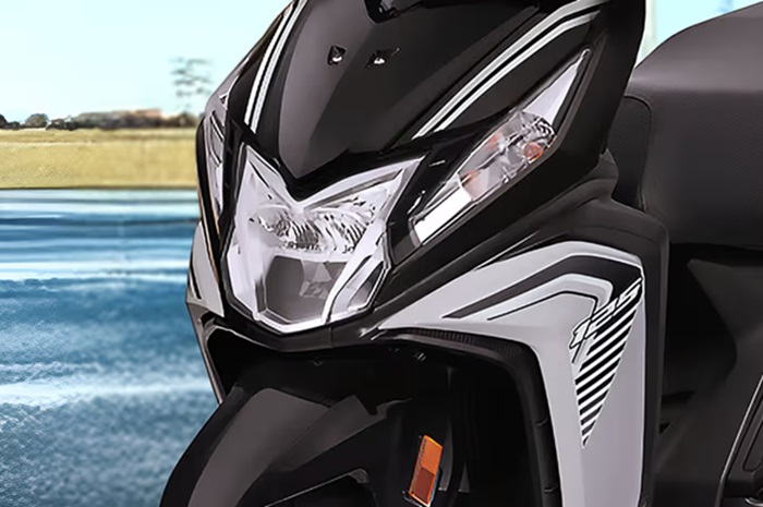 Tampilan lampu motor matic baru Honda Dio 125 2025.
