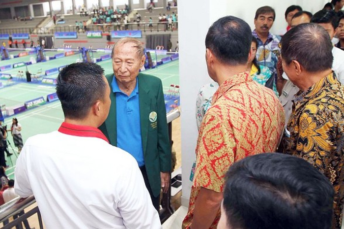 Pembina dan pendiri PB JAYA RAYA, Ir. Ciputra bersama Menteri Pemuda dan Olahraga Republik Indonesia