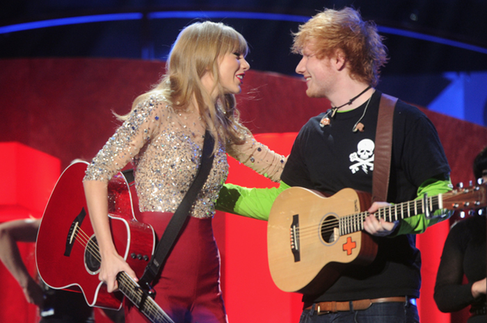 Taylor Swift: Akan Duet Bareng Ed Sheeran Lagi