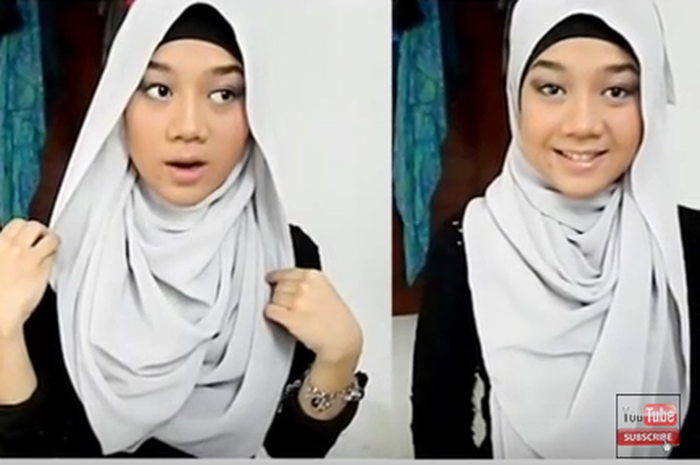 Video Tutorial 3 Cara Memakai Hijab Square Untuk Sehari-Hari