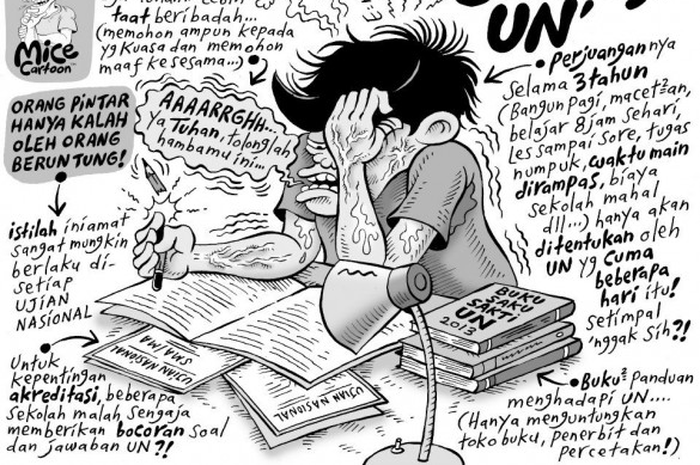 10 Meme Lucu Tentang Ujian (Foto: pinterest.com/micecartoon)