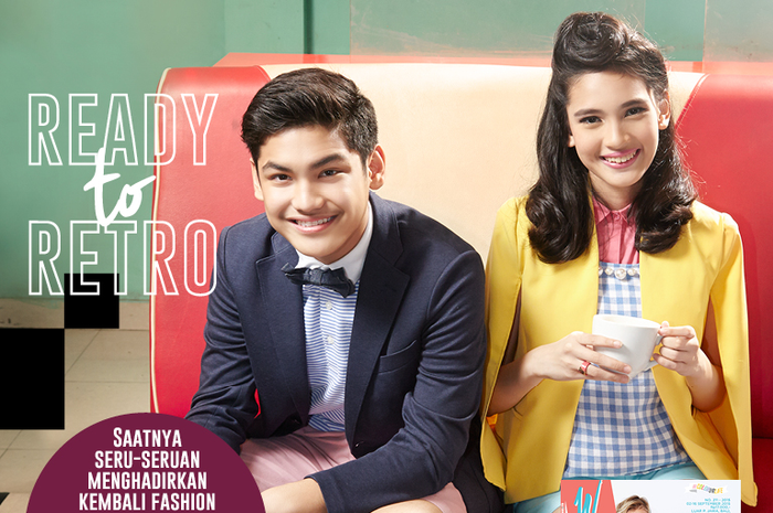 Tampil Kompak Bareng Pacar Dengan Gaya Retro
