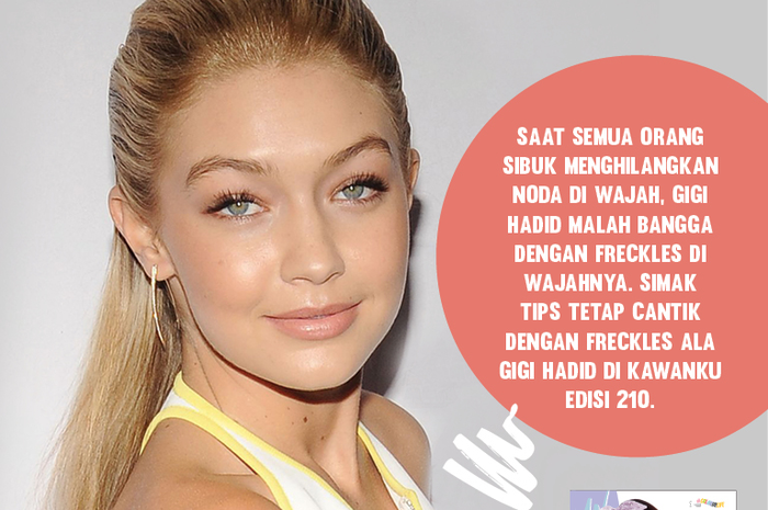 Gigi Hadid: Enggak Mau Keseringan Pakai Make Up