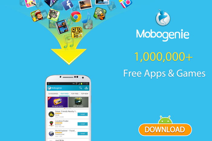 Mobogenie: Toko Aplikasi Android Gratis dan Mudah