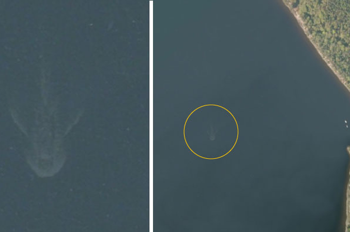 Monster Loch Ness Terdeteksi Apple Maps!