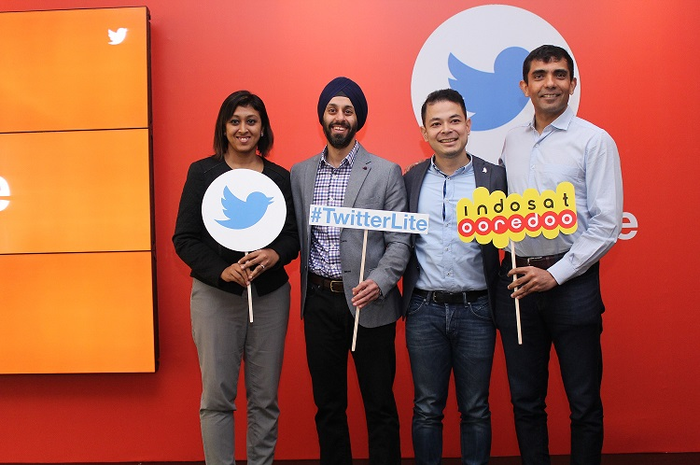 Launching kerjasama Twitter Lite bersama dengan Indosat Ooredoo.