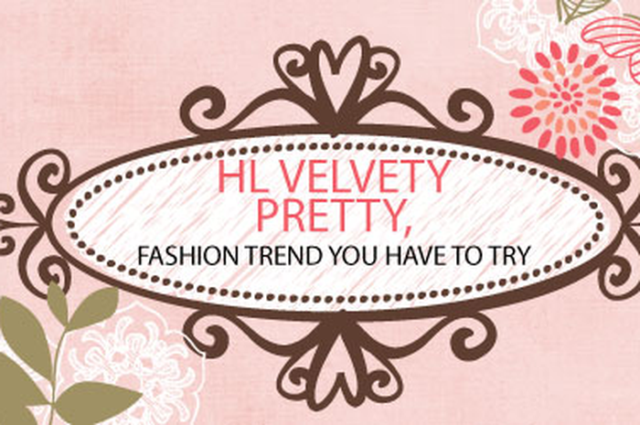 TREND TO TRY: Velvet in the set