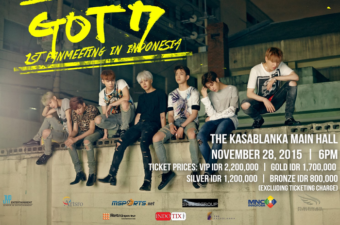 Pengumuman Pemenang Kuis Berhadiah Tiket GOT7 1st Fanmeeting in Indonesia 2015