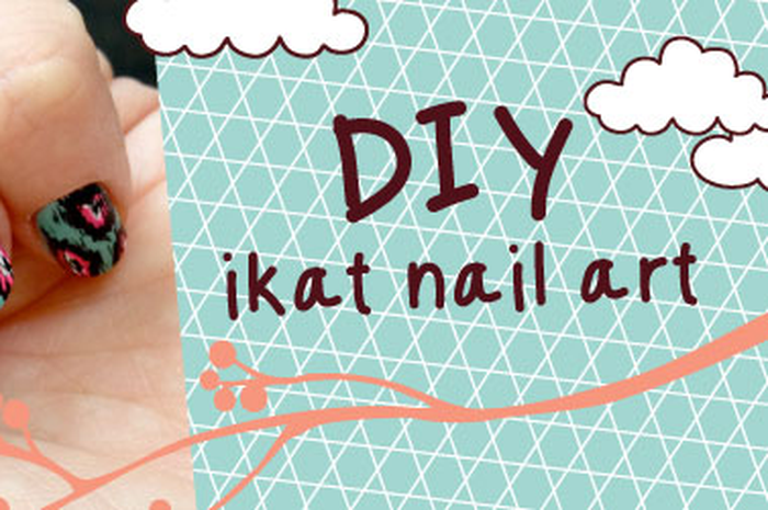 DIY: Ikat Nail Art Tutorial