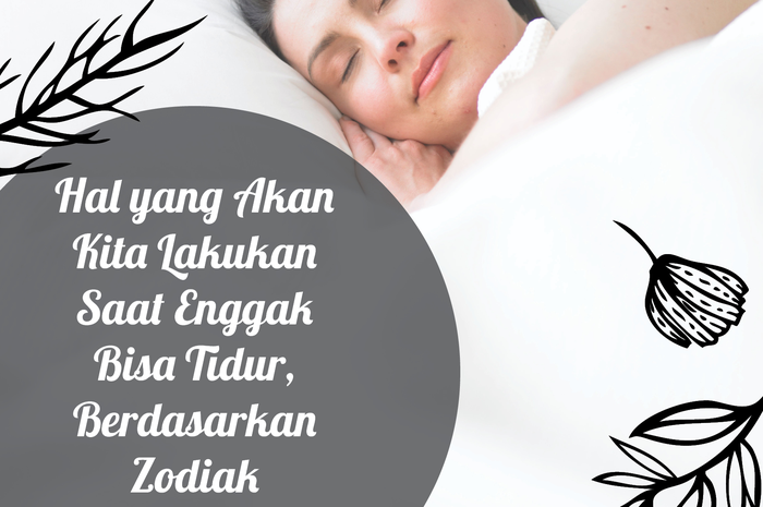 Masing-masing orang punya caranya sendiri dalam mengatasi permasalahan enggak bisa tidur.