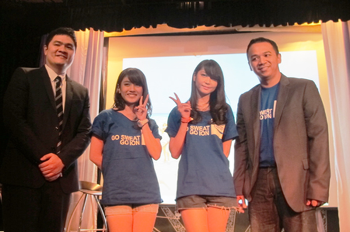 Pocari 'Go Sweat Go Ion: Main Game Sambil Berkeringat