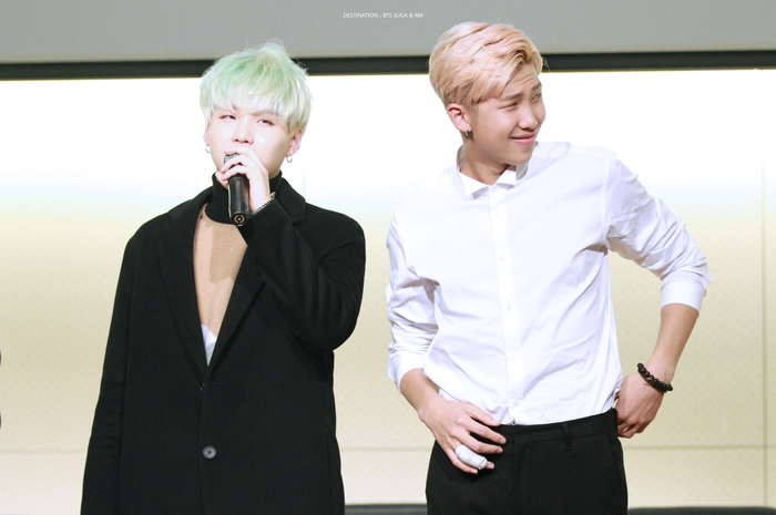 Suga dan Rap Monster 'BTS'