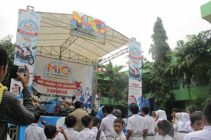 Yamaha: Mio Goes To SMA Muhammadiyah 5 Jakarta