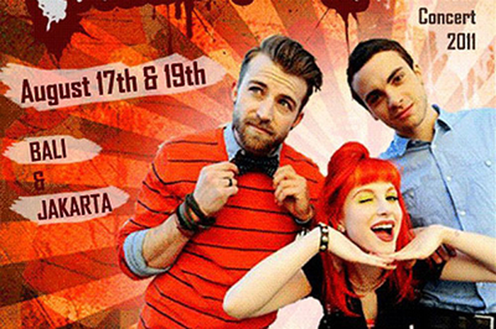 Kelas Festival C untuk Konser Paramore Jakarta