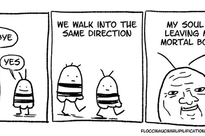 10 Gambar Komik Tentang Awkward Moment Yang Sering Dialami Introvert