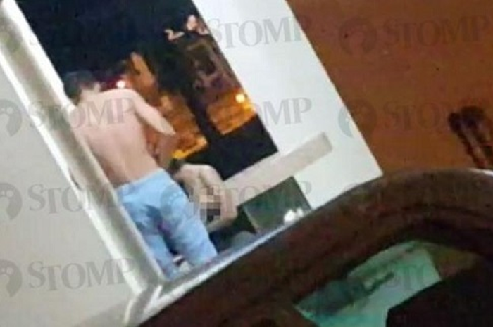 Sudah Hilang Urat Malunya, Pasangan Ini Asyik Bercinta Di Lorong Apartemen Bernomor 666