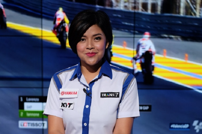 Host MotoGP Lucy Wiryono, Foto: dok pribadi
