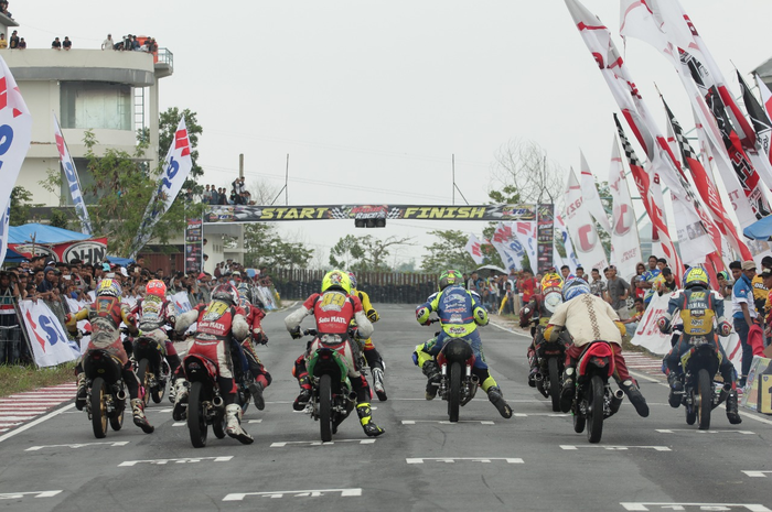 Kejurnas MotoPrix Seri III Di Bangkinang
