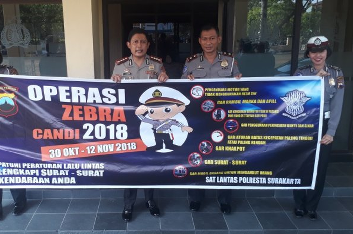 Kapolresta Sol Kombes Pol Ribut Hari Wibowo siap laksanakan Operasi Zebra Candi 2018