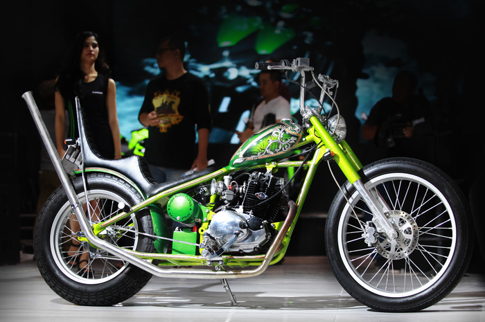 Kawasaki W175 Chopper Motodream Project MOTOR Plus Puspa Kediri Custom