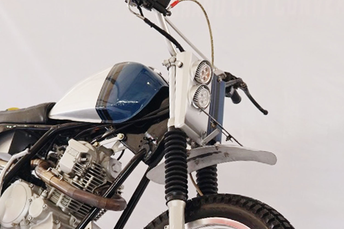 Yamaha Scorpio Scrambler Tracker Jowo Kustom Surabaya