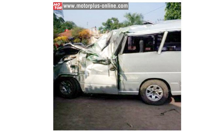 Kecelakaan menimpa tim Yong Motor, Kemayoran, Jakarta Pusat, sudah lewat dari masa kritis.