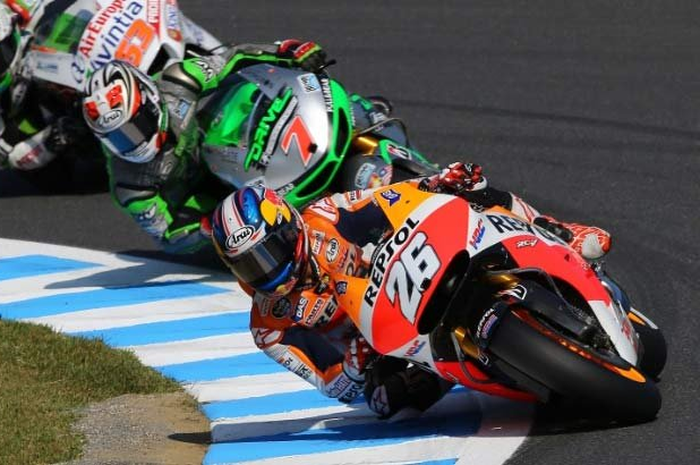Dani Pedrosa membuka latihan resmi pertama di sirkuit Sepang pagi ini (24/10) dengan jadi yang tercepat.