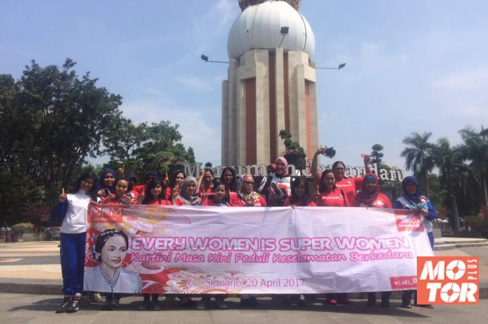Jalan raya dipenuhi bikers cewek. Bertambahnya bikers cewek jadi bagian yang menentukan aman atau tidak amannya jalan raya, terutama kondisi keselamatan.  
