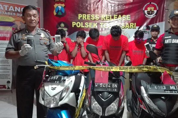 Faktanya inisial YL enggak tahun ABG 16 tahun, dalang jambret bermotor yang disegani di Surabaya. 