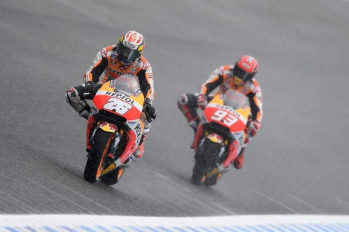 Dominasi  Dani Pedrosa di Sirkuit Jerez karena menggunakan sasis dan lengan ayun baru