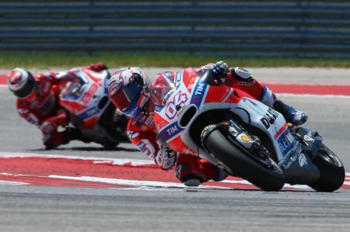 Secara terang-terangan Dovizioso mengatakan kalau Ducati Desmosedici GP17 memang tidak kompetitif seperti yang diharapkan.