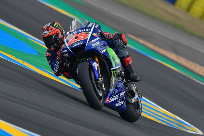 Maverick Vinales podium pertama
