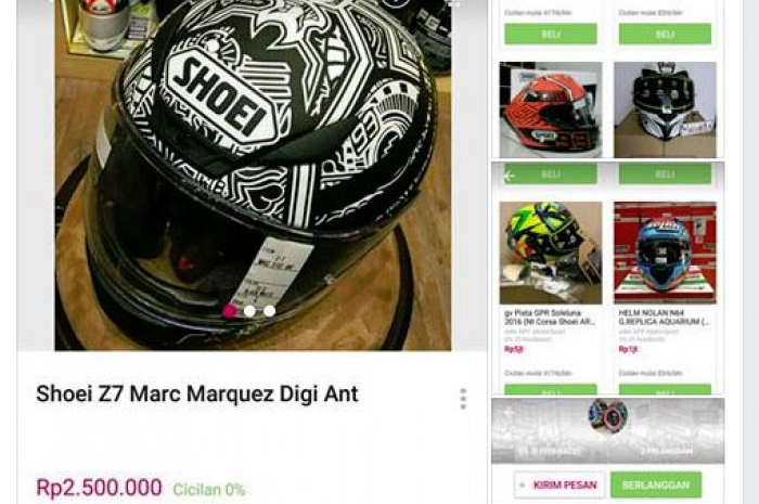 Nah kenapa om helm ini semua pada murah AGV pista aja 5 juta