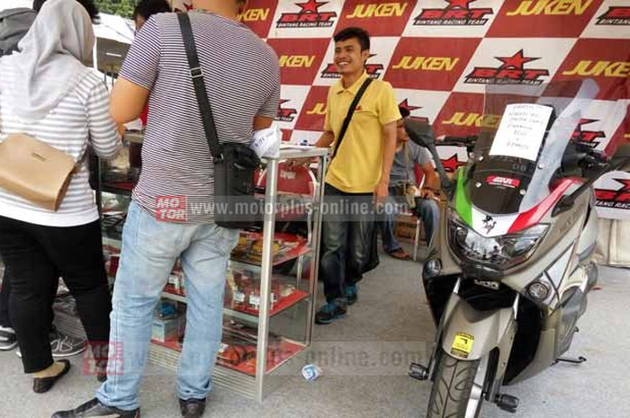 Setiap pembelian ECU BRT Juken 3+ dan remote untuk Yamaha NMAX ABS/NON ABS, BRT kasih master Kem gratis, seharga 450 ribu. Selain promosi ECU NMAX, BRT juga berikan konsultasi gratis tentang seputar Yamaha NMAX oleh