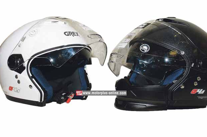 Line up helm Nolan N43 Air, sudah stop produksi. Sebagai gantinya, pihak Nolan Group menghadirkan helm Nolan Grex G4.1