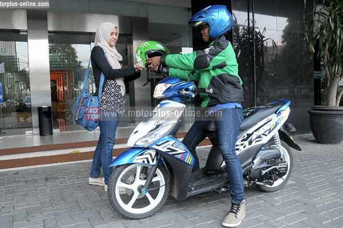 Kacau, mengalami kecelakaan penumpang ojek online hanya diganti Rp 1.500 saja.