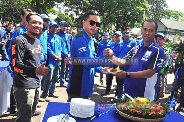 Minggu lalu (24/7) lalu di Lapangan Denma Pussenkav Jl. Gatot Subroto Bandung, Yamaha Riding Academy (YRA) launching
