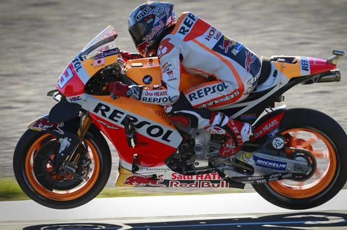 Di hasil latihan resmi ketiga MotoGP Valencia sore ini (12/11), Marc Marquez mempertajam catatan waktu. Dari hasil latihan resmi ketiga