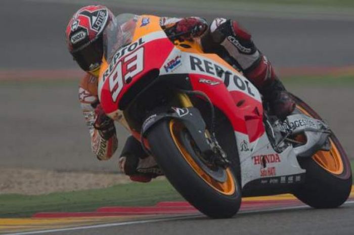 Marc Marquez berhasil kuasai sesi latihan bebas pertama MotoGP Silverstone, Inggris. Jumat (28/8) Rider Repsol Honda tersebut mencetak waktu terbaik 2 menit 3,111 detik.