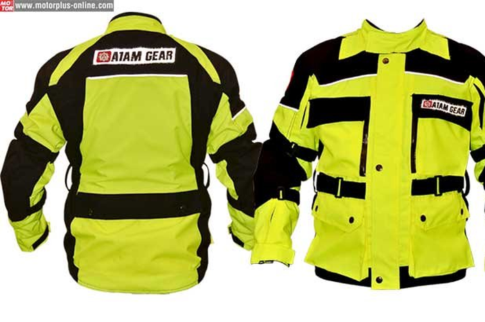 A1AM Gear yang spesialis bikin jaket turing punya produk baru. Namanya, model Vektor. Selain tidak tembus air, jaket ini juga dilengkapi dengan bodi protektor. Bahannya Cordura D500. Jaket ini juga punya air flow system yang bikin sejuk saat dipakai 