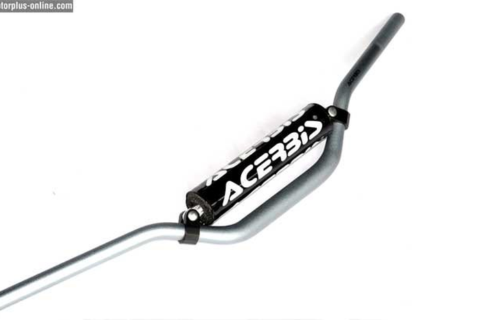 Setang fatbar buatan Acerbis ini punya banyak kelebihan. Selain bobotnya yang ringan, setang ini juga dilengkapi gerigi untuk menahan handgrip tetap di atas setang. Setang AcerBis dijual satu jutaan rupiah.