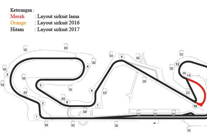 Setelah kecelakaan yang menewaskan Luis Salom di sesi latihan bebas kelas Moto2 musim ini, layout sirkuit Catalunya, Spanyol diubah atas faktor keamanan.