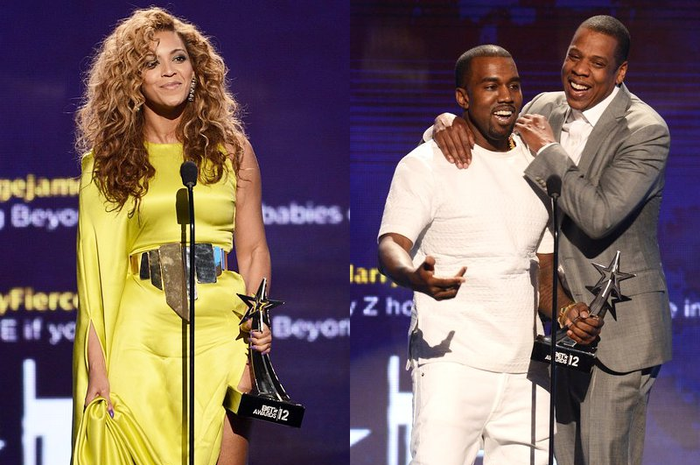Jay Z Kanye West Beyonce dan Chris Brown Kuasai BET Awards 2012