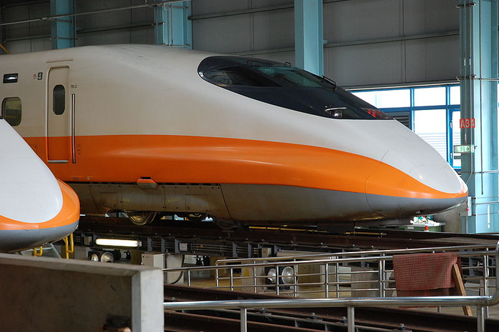 Ilustrasi kereta super cepat