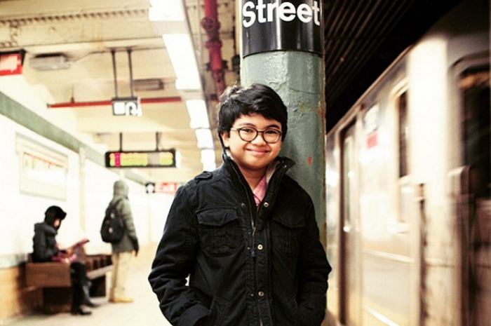 Joey di jalanan kota New York