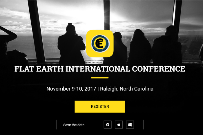 Flat earth conference