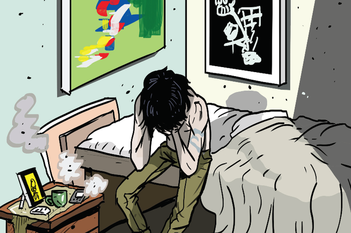 (Ilustrasi) depresi pacaran di masa muda