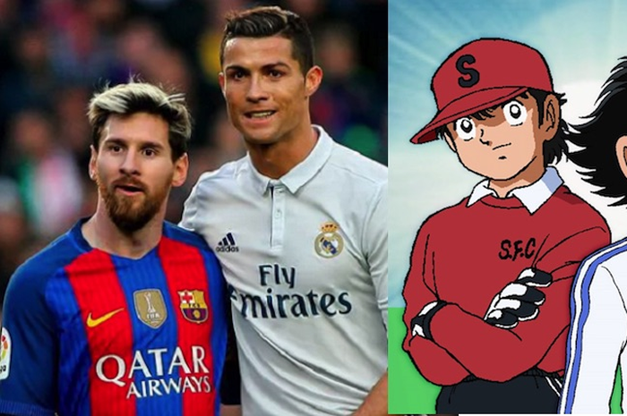 Kabarnya, Messi dan Ronaldo bakal masuk serial anime Tsubasa!