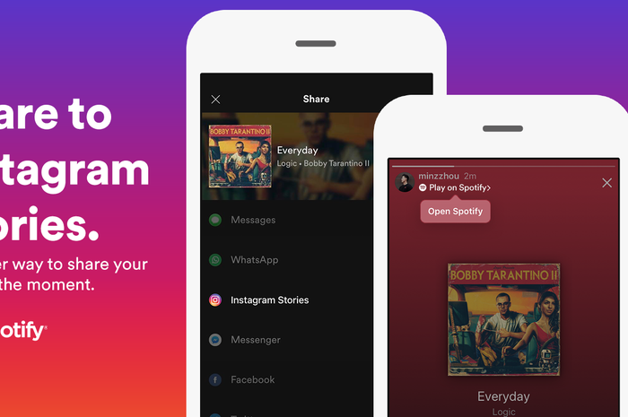 Instagram x Spotify